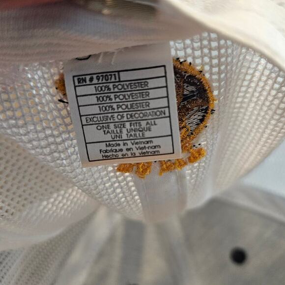 Vintage PFW Mighty Masterdons Musclehead Fitted Hat Cap Black Purdue University - Picture 10 of 11